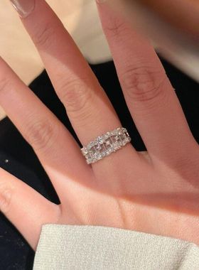 XBK蕾丝精致戒设计指工艺气质排