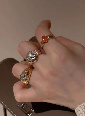 XBK工艺仿百搭雅典娜指环高级感