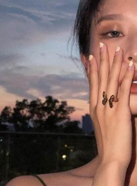 XBK宫廷复古蝴蝶效应精致立体女