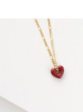 XBK热牌珐琅网红法式彩单链锁骨