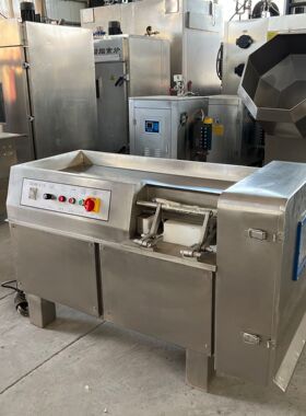 宫保鸡丁切丁机冰冻脂切丁机器火腿肉自动变频切丁设备