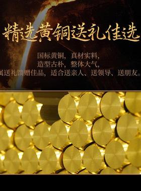 灵机生活馆铜公鸡摆件2025吉祥物福鸡装饰黄铜客厅办公室