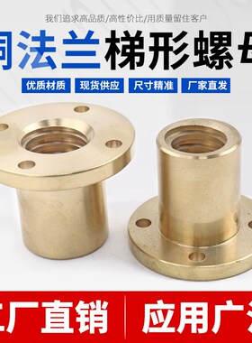 304不锈钢 梯形丝杆丝杠 TR24*4 铜法兰螺母 长度可随意切割