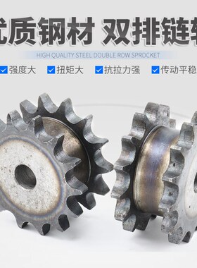 假双排双驱链轮3分06B-1 12齿 13 14 15 16 17 18 19 20 21-30齿