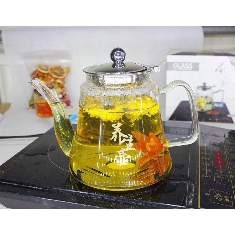 耐热玻璃电磁炉专用烧水壶煮茶壶玻璃茶壶不锈钢过滤煮茶器可直烧,淘宝优惠券,粉丝福利购,淘宝优惠卷