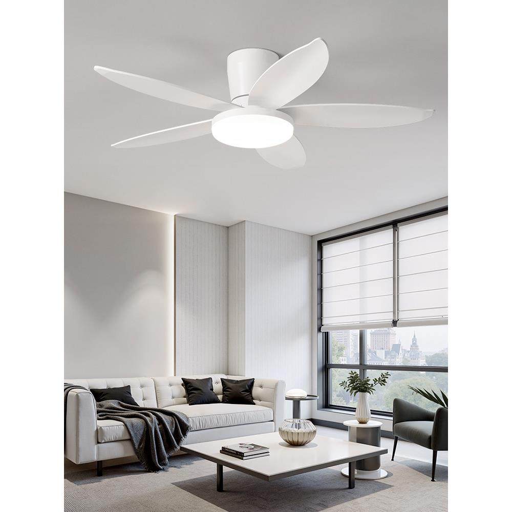 Home餐厅客厅风扇灯现代简约大风力家用一体式静音智能变频电风扇,淘宝优惠券,粉丝福利购,淘宝优惠卷