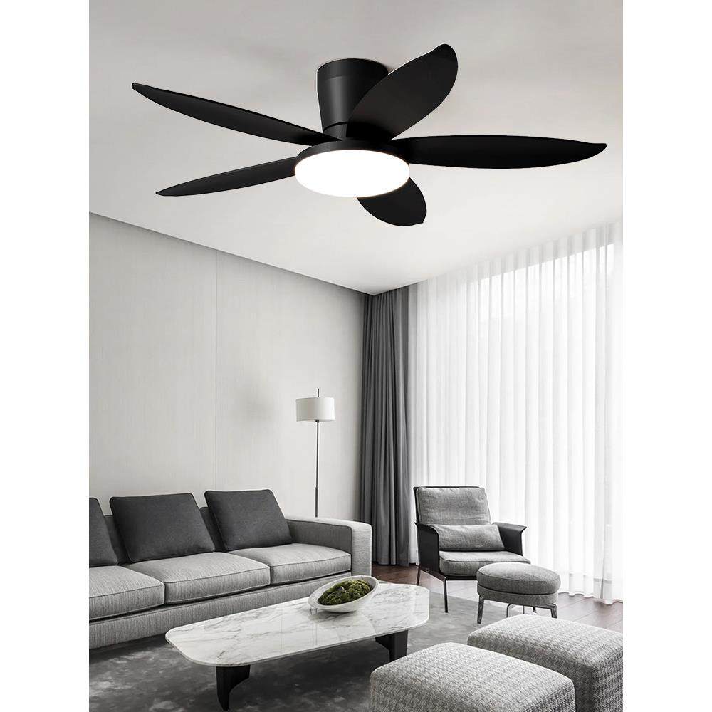 Home餐厅客厅风扇灯现代简约大风力家用一体式静音智能变频电风扇,淘宝优惠券,粉丝福利购,淘宝优惠卷