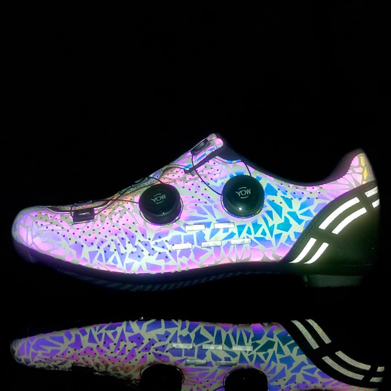 Bicycle shoes, cycling shoes, color-changing triathlon special A racing road bike lock shoes, dynamic bicycle mountain bike