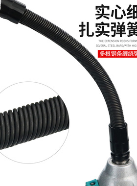 电动扳手软连接杆套筒加长杆1/2大飞中飞1/4小飞弹性转换头万向轴