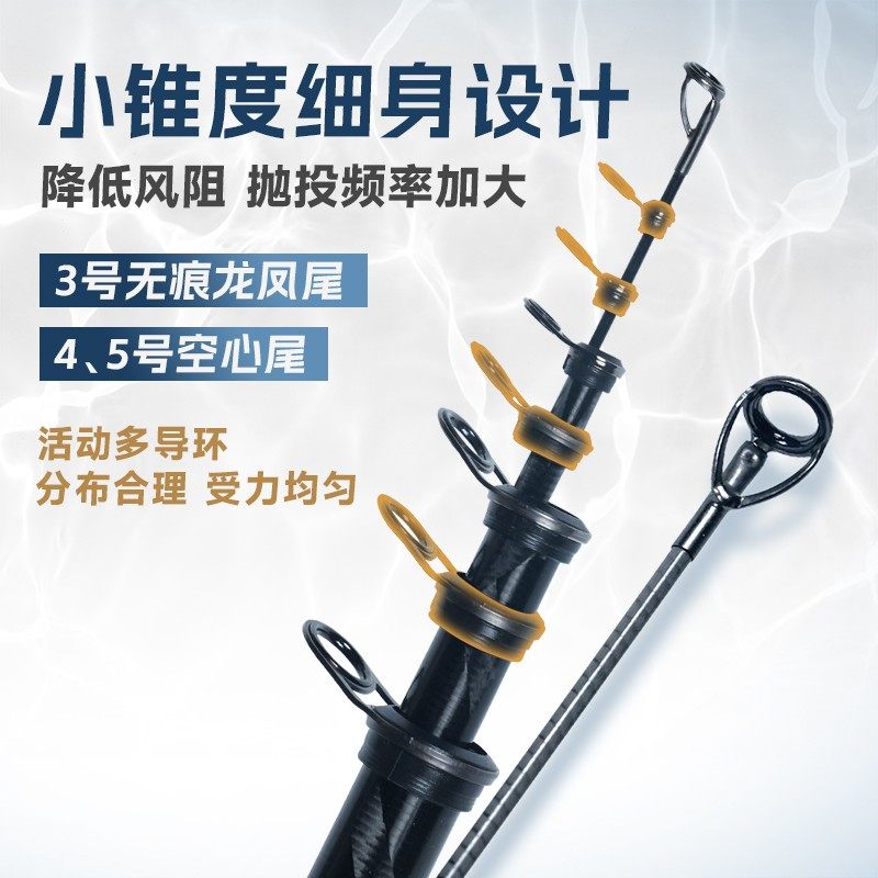千谷川云雕矶钓小锥度细身轻量滑漂圆斜导环钛支架碳素竿滑漂专用,淘宝优惠券,粉丝福利购,淘宝优惠卷