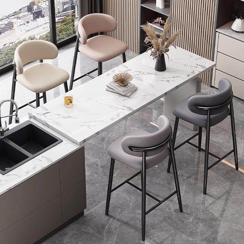 家用高脚椅轻奢铁艺吧椅酒吧高脚凳前台吧凳现代简约吧台椅坐高,淘宝优惠券,粉丝福利购,淘宝优惠卷