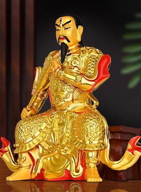 雷祖纯铜神像九天应元雷声普化天尊中式风格1米大号雷公摆件定做