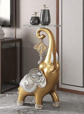 大象摆饰落地客厅转角家居装饰品电视柜茶几大型新中式沙发旁礼物