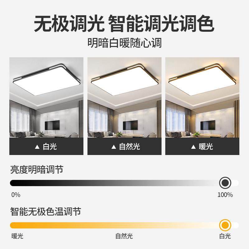 大气客厅主灯卧室餐厅灯现代简约风LED智能吸顶灯2025年新款灯具,淘宝优惠券,粉丝福利购,淘宝优惠卷