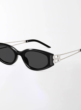 猫眼墨镜女款高级感方圆脸显瘦时尚个性偏光防紫外线太阳眼镜