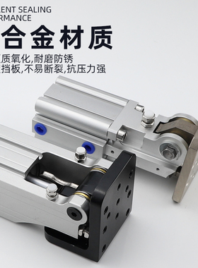 机械手配件夹具侧姿组FCZ32/40-45L旋转90度翻转气缸气动杠杆气缸
