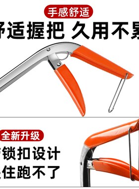 赶海工具黄鳝专用夹子螃蟹钳夹抓泥鳅螃蟹神器防滑抓捉龙虾垃圾夹