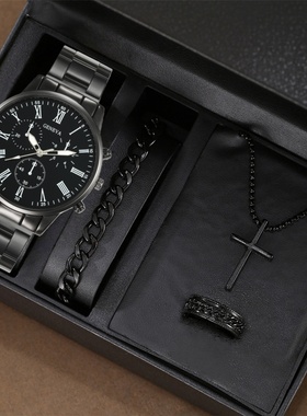 简约个性男士挂脖嘻哈项链