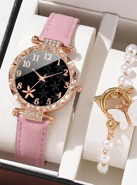 生日礼物送女友ins风显白珍珠手链礼盒装小众个性防水不掉色手串