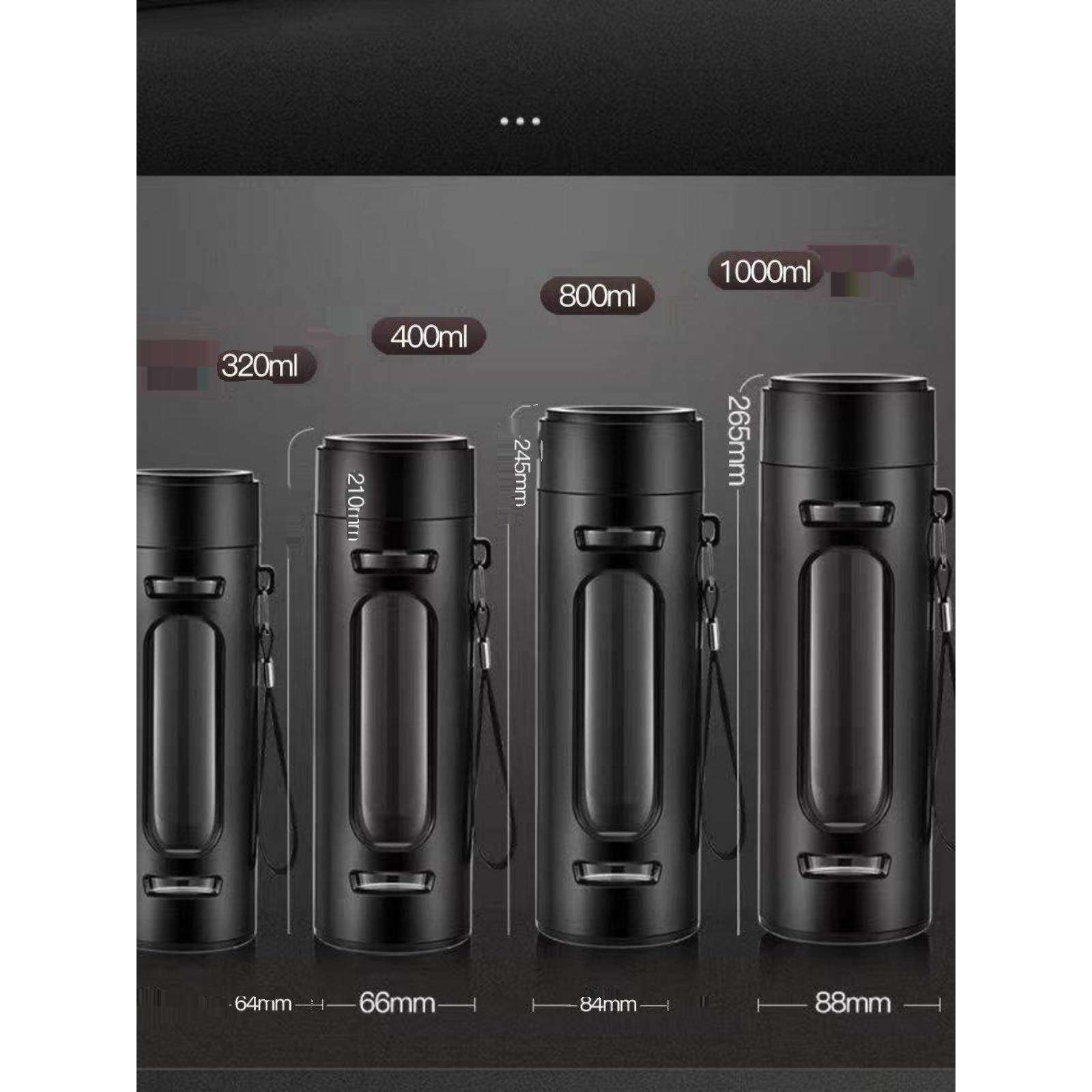 大容量玻璃杯男女便携防摔随手水杯子商务双层隔热塑玻泡茶杯,淘宝优惠券,粉丝福利购,淘宝优惠卷