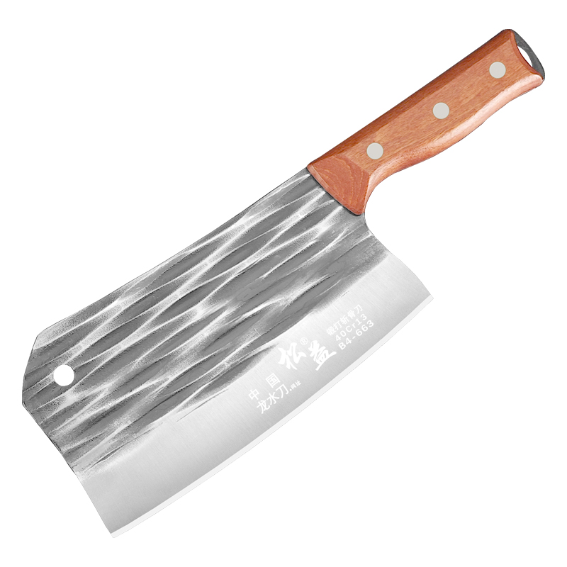 松益刀具菜刀家用斩切两用砍骨头切菜刀切肉刀切片刀斩骨厨师专用 - 图3