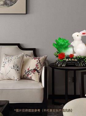 招财玉兔菜柜摆件客兔厅玄关酒生肖兔装饰品年乔迁新居开BJ202210