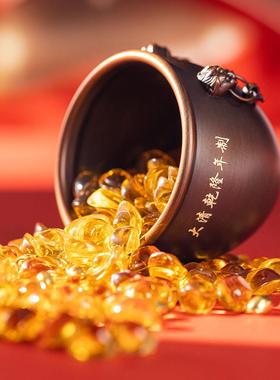 朱仁铜 年富一年聚宝盆风水缸年富一年炳套招财业乔迁开礼物玄学