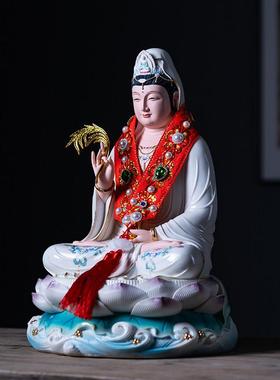 采购产品佛像，卡苏贵，凤冠，观音菩萨，披风，披风，仙女佛堂装