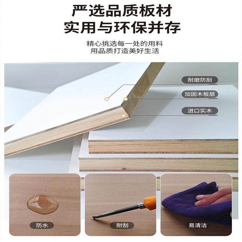 北欧实木书桌书架书柜一体桌 简约学生家用学习桌 卧室电脑桌 多,淘宝优惠券,粉丝福利购,淘宝优惠卷