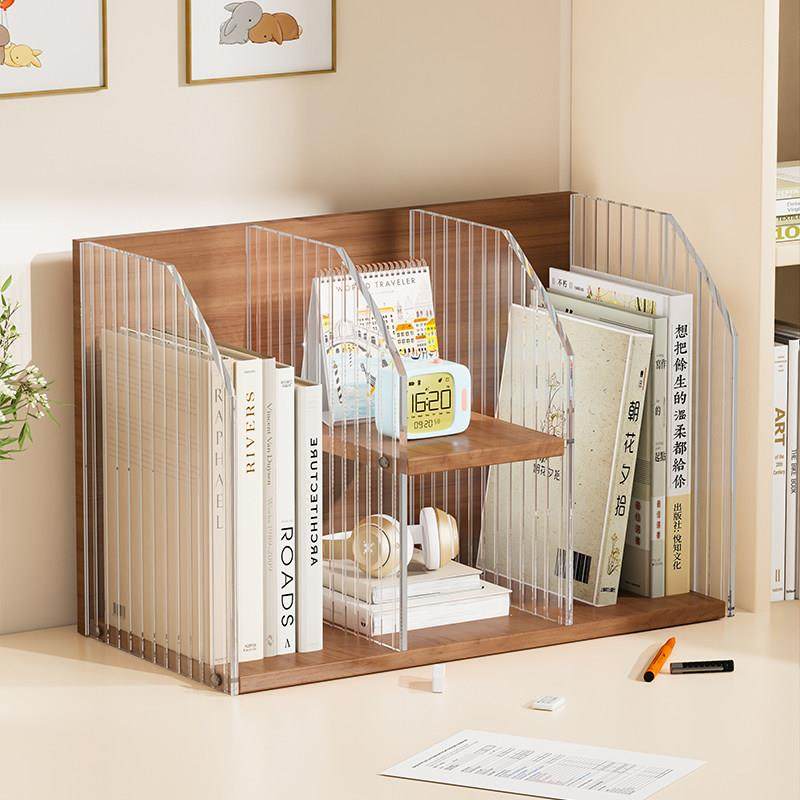 书架桌面书桌收纳置物架卧室办公桌上小书柜儿童家用多层简易架子,淘宝优惠券,粉丝福利购,淘宝优惠卷