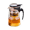 Glass teapot tea water separation to increase capacity without leakage high temperature resistant office household tea set tea filter elegant cup