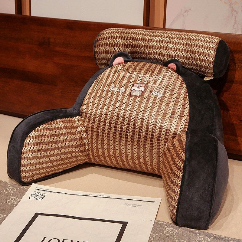 夏季凉席床头靠垫办公室久坐护腰靠枕座椅腰靠垫沙发靠背孕妇靠枕,淘宝优惠券,粉丝福利购,淘宝优惠卷