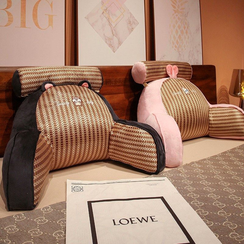 夏季凉席床头靠垫办公室久坐护腰靠枕座椅腰靠垫沙发靠背孕妇靠枕,淘宝优惠券,粉丝福利购,淘宝优惠卷