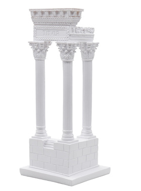 希腊古城神庙建筑模型装饰摆件家居客厅博古架办公室树脂雕塑摆设