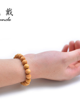 崖柏手串6mm/8mm木手链男女款单圈佛珠手链小珠子木珠手链崖柏木