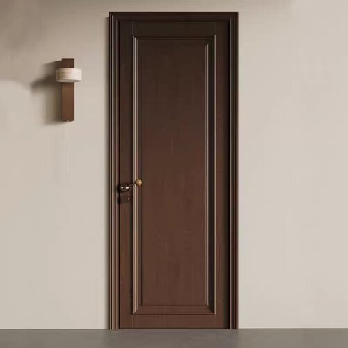 中古风实木门复古烤漆卧室门房间门室内门卫生间门厨房门全屋定制 - 图0