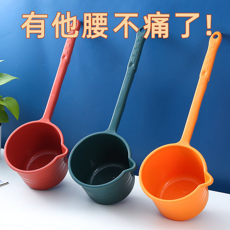 长柄水瓢漂流舀子水瓢儿童洗头勺子家用厨房加厚塑料水勺洗澡舀,淘宝优惠券,粉丝福利购,淘宝优惠卷
