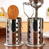 Stainless steel commercial drain chopstick holder household chopstick holder