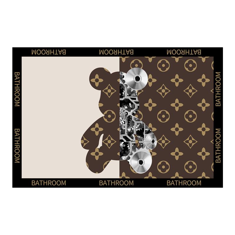 卫生间浴室硅藻泥脚垫地毯地垫整铺室内ins风红书进门垫抖音热销 - 图3