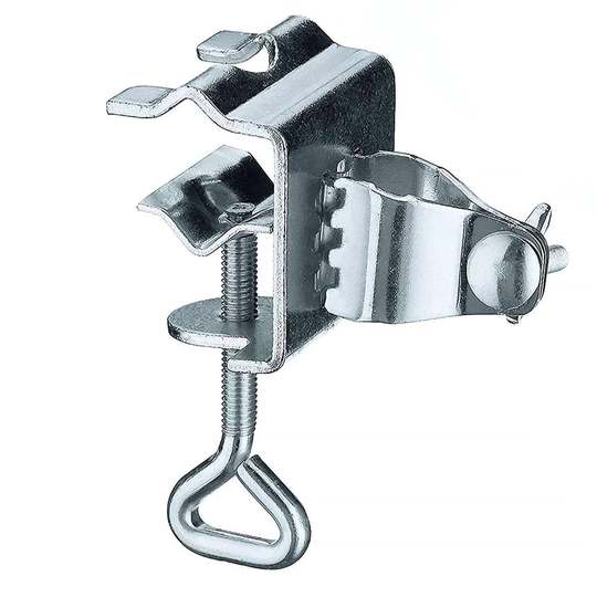 庭院伞固定夹支架户外沙滩伞小夹子阳台伞架户外桌固定器金属防风