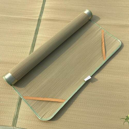 天然草席1.8米1.5芦苇草编1.2m0.9m1.1夏凉席单人学生宿舍席子1.3 - 图0