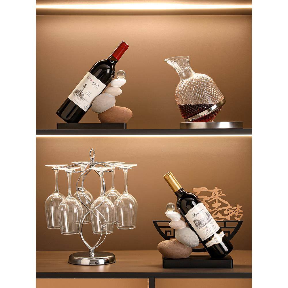 时来运转红酒架摆件酒柜电视柜轻奢高档红酒托杯家居餐边柜装饰品,淘宝优惠券,粉丝福利购,淘宝优惠卷