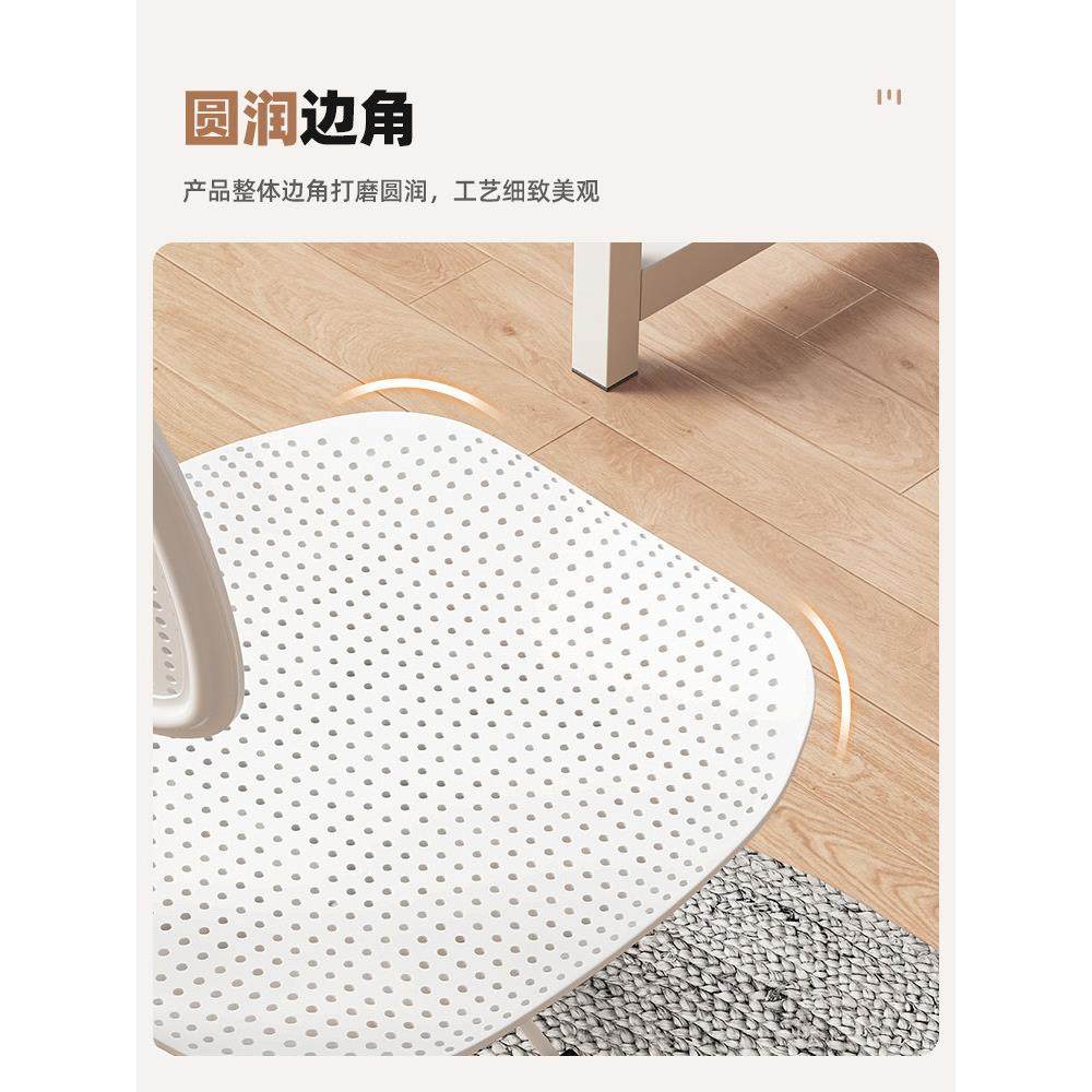 万向轮凳子升降旋转镂空靠背椅子家用办公椅学生书桌椅宿舍电脑椅,淘宝优惠券,粉丝福利购,淘宝优惠卷