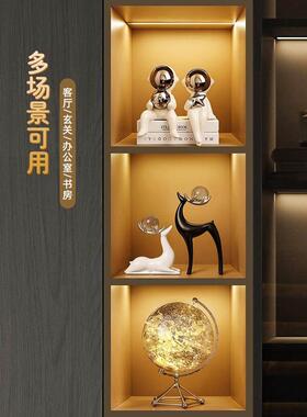 轻奢风创意桌面大象摆饰家居饰品客厅电视柜高档酒柜装饰乔迁礼物