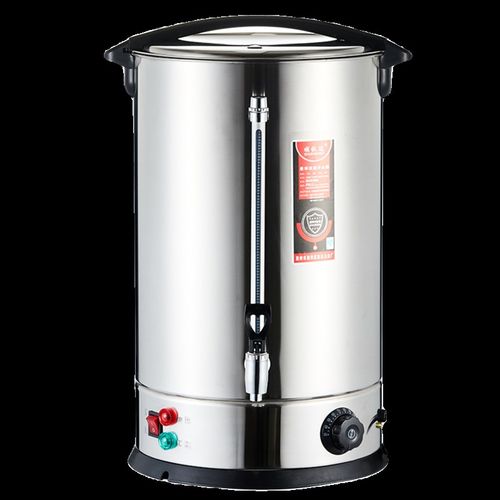 电热烧水桶开水机商用奶茶保温桶奶茶店早餐不锈钢大容量小开水器 - 图2