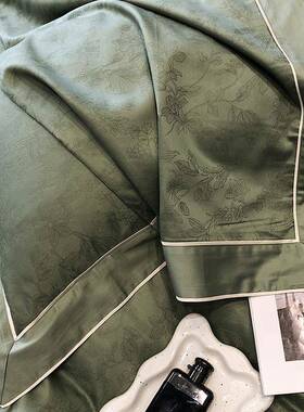 奢享意式轻奢风提花寝具床上用品高端A类纯棉长绒棉四件套家纺
