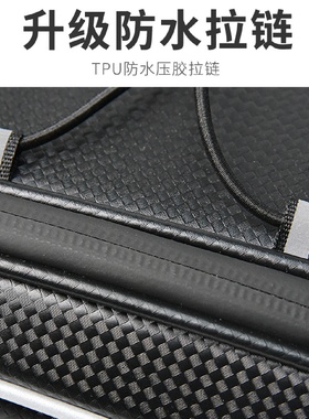 安美路自行车驮包PU后尾包电动车后座包摩托车后尾包自行车货架包