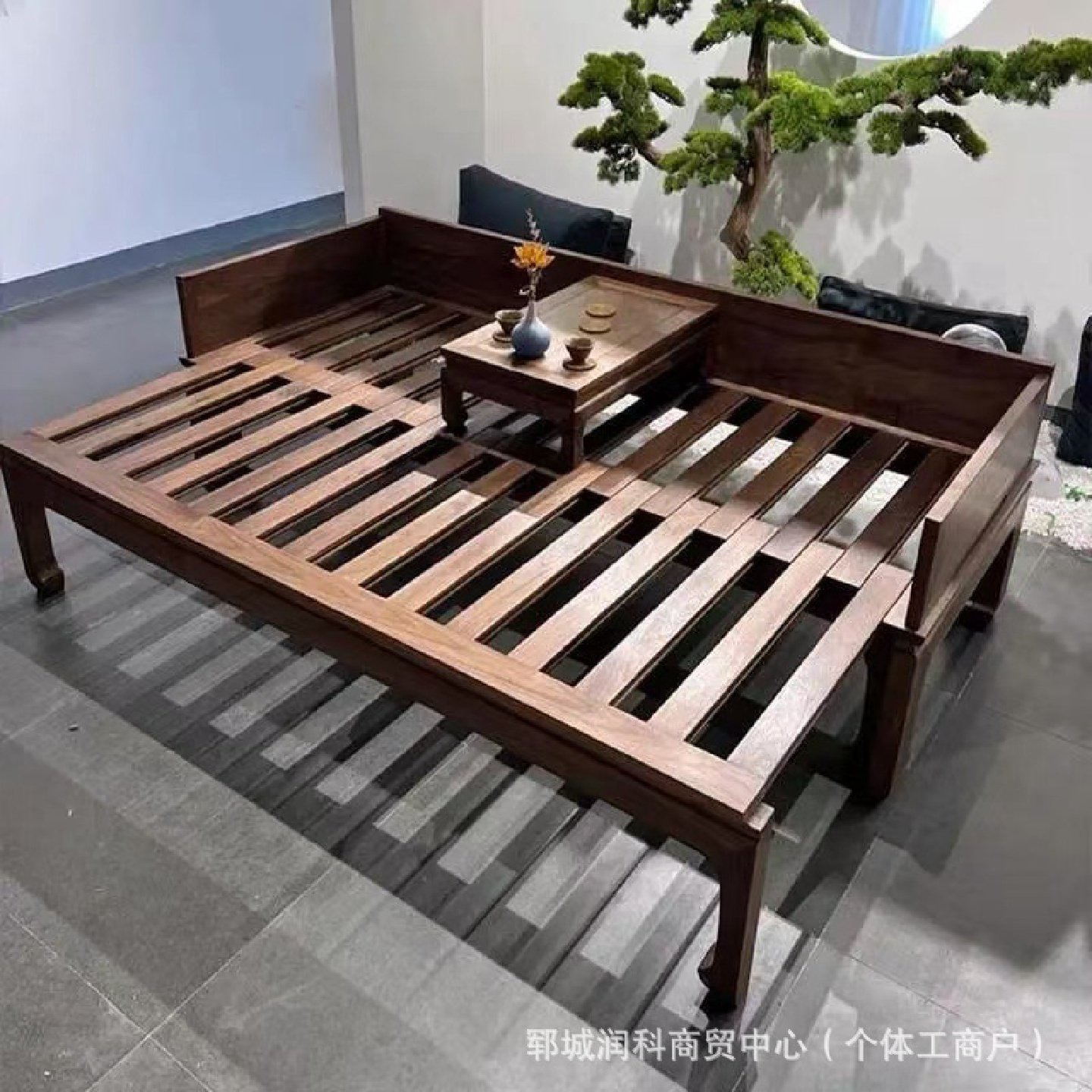 榆木老榆木罗汉床实木睡榻新中式多功能沙发简约禅意单人原木小床,淘宝优惠券,粉丝福利购,淘宝优惠卷