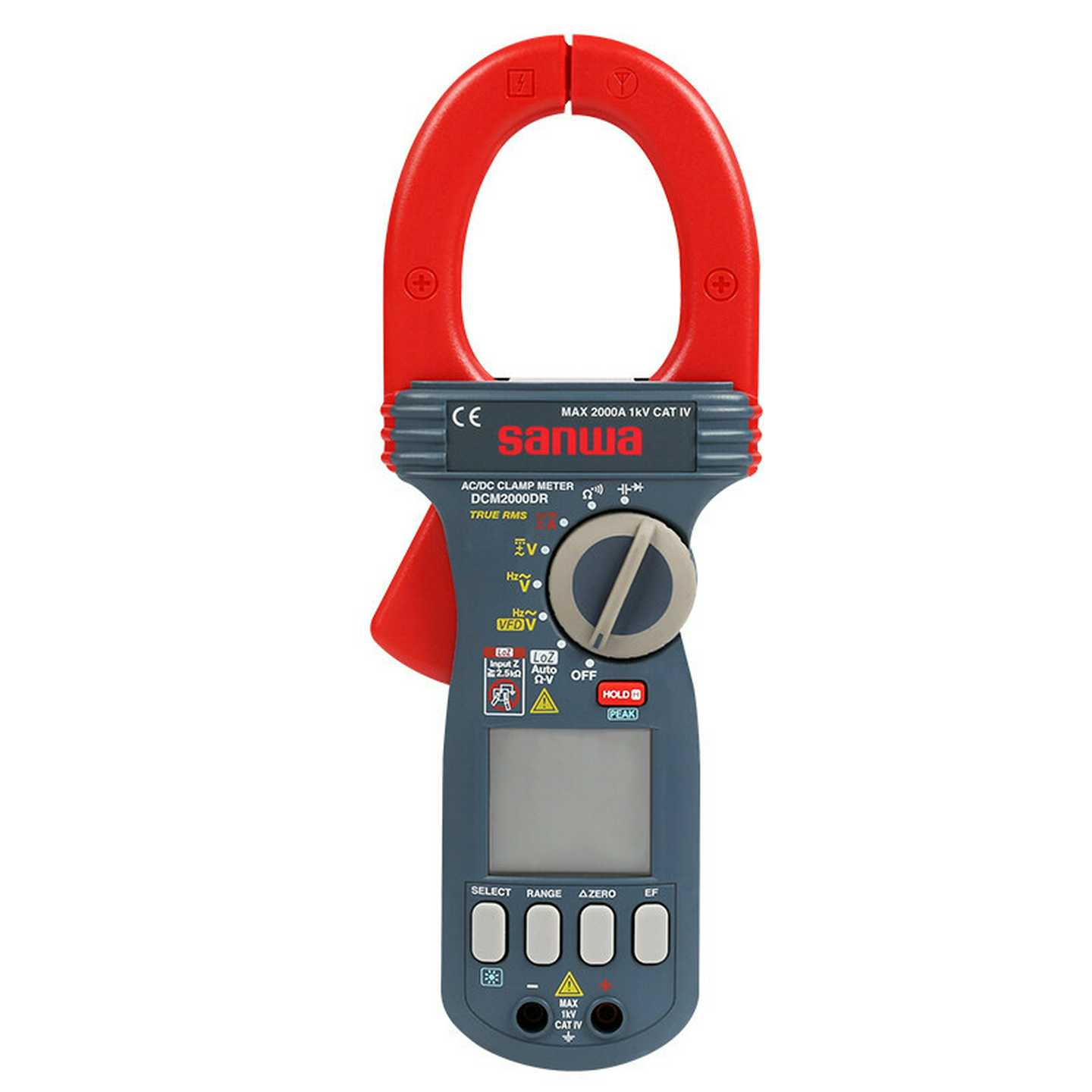 日本三和钳形万用表DCM60R/400AD钳形表DCM2000DRDCL1000钳型表 - 图3