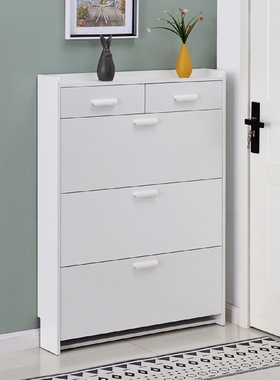 简约超薄鞋柜家用门口入户新款翻斗玄关柜一体收纳省空间鞋架